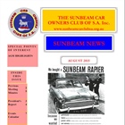 August 2015 Newsletter